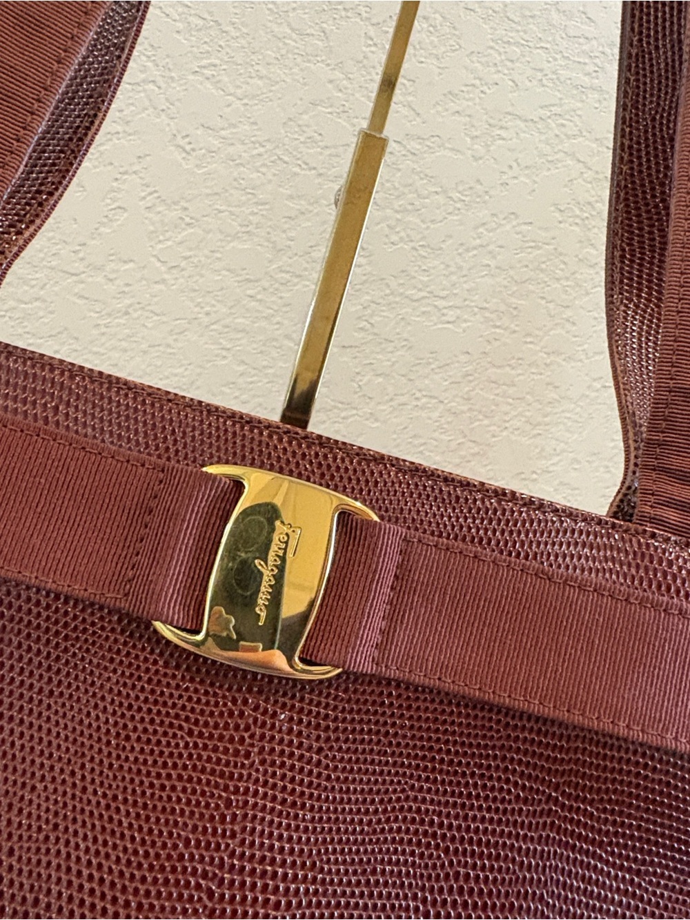 Salvatore Ferragamo Brown
Leather Tote Shoulder Bag - Picture 7 of 14